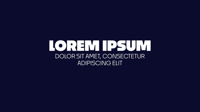 Animated Title | Creative Typographic Solutions for Music-Based Content