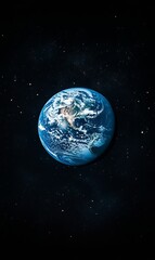 Fototapeta premium Earth from Space: A Celestial View