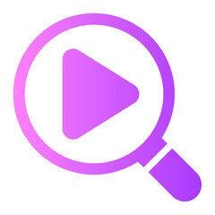 search gradient icon