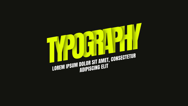 Motion Typography | Quick and Minimal Text Effects for Product Advertisements