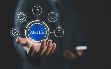 Agile development methodology, Reducing step-by-step work and focusing on team communication....