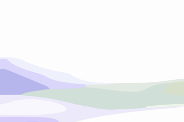 パステルの世界 No.2　　パステルで描く風景。淡く静かなどこまでも続く風景。