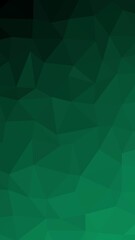 Obraz premium Green and black gradient low poly texture background polygon gradient wallpaper