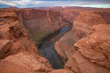 view of the Colorado River in the Grand Canyon in Arizona