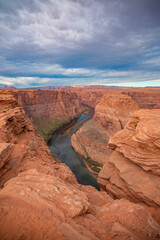 view of the Colorado River in the Grand Canyon in Arizona