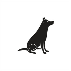 Dog Silhouette Logo