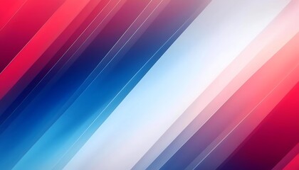 Obraz premium Abstract blue and red gradient background lines