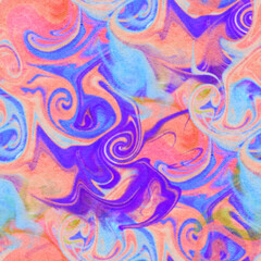 Abstract seamless pattern with watercolor spots.