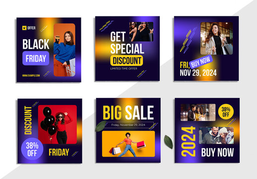 Black Friday Social Media Post Template