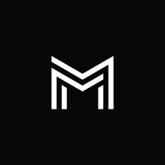 Modern Letter M Logo