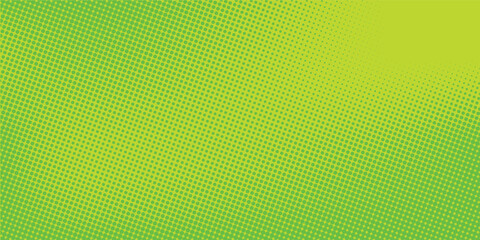abstract green banner background with diagonal stripes and dot halftone.modern