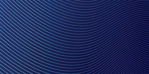 Abstract technology background with light effect. Glowing wave lines. Dynamic wave. Modern futuristic graphic design element. Motion concept.