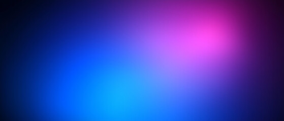 Fototapeta premium Abstract neon and blue gradient background, dark and light blue, purple, pink and violet tones gradient 