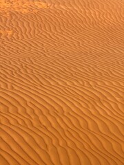 Sandstruktur der Wüste