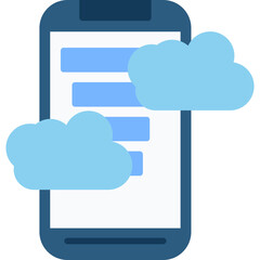 Cloud Based Calling Icon