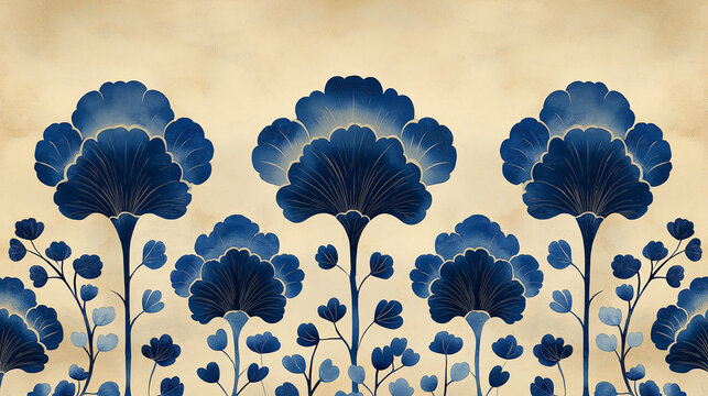 Ethereal Tapestry: Reimagined Japanese Motifs in Harmony
