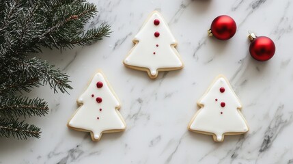 Modern Minimalist Christmas Cookie Design