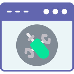 Web Page Repair Icon