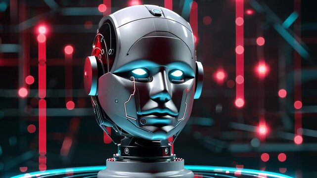 Artificial General Intelligence Robot Video 4K