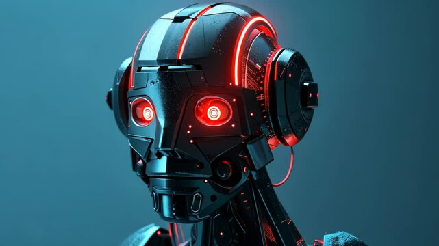 Artificial General Intelligence Robot Video 4K