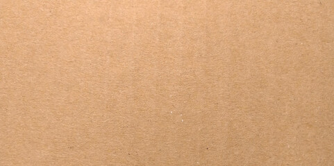 Craft brown paper texture surface macro close up view. Copy space. Recyclable material
