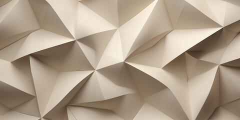 Obraz premium The image showcases a series of interconnected geometric forms, creating an intriguing and dynamic pattern with subtle shading, evoking modern architectural aesthetics.