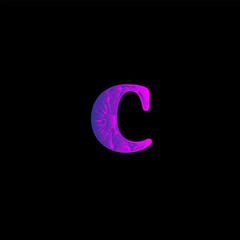 C letter logo design.Initial Letter c logo Icon.