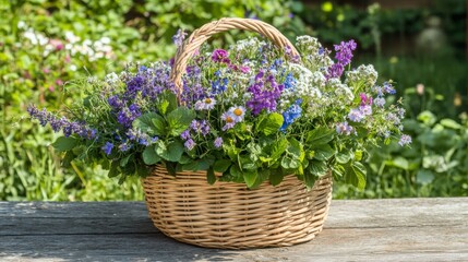 Floral Delight: Claim Your Free Flower Basket