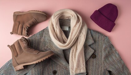 Winter Fashion – scarves, gloves, coats, boots, and trendy winter outfits