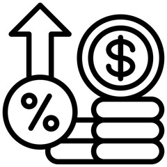 Interest Rate Icon