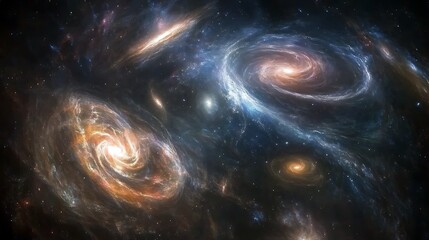 galaxy in space
