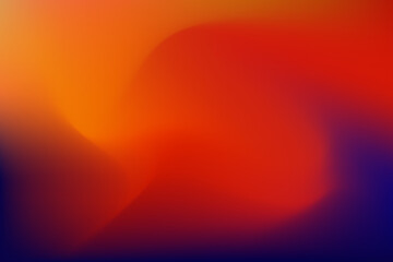 Abstract blurred background in red, orange and purple tones