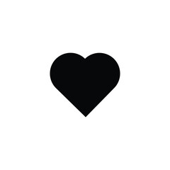 icon heart on a white background. love vector illustration