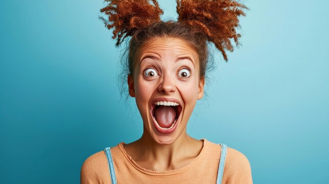 A person making an impulsive choice with excitement in their eyes, driven by emotional arousal