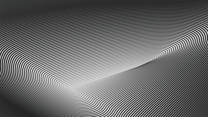 Black and white line circle abstract background for backdrop or fabric style