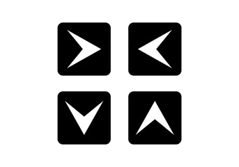 arrow icon png design template logo vector illustration