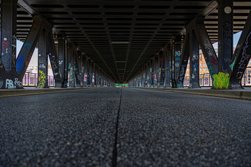 Naklejka premium Strassenbrücke