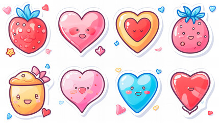 cute stickers collection