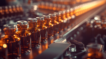 Medicine production line.