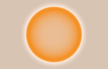 warm neutral round sun eclipse gradient background, circle gradient shape, wallpaper, modern contemporary design	