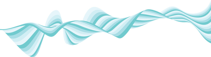 Dynamic flag wave Green Mint