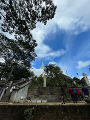 Buddhist temple in Sri Lanka