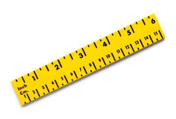 Six Inch Plastic Ruler