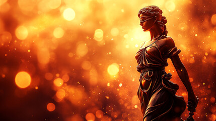 themis lady of justice background symbol of legal justice