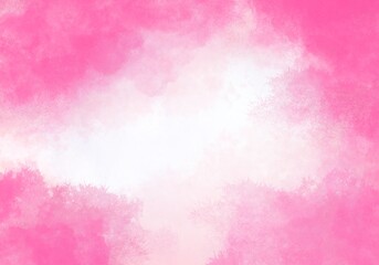 Abstract Pink Watercolour Texture Background