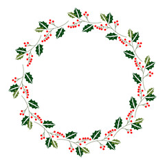 Beautiful vintage wreath.