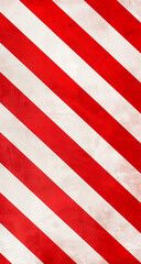 A vertical AI illustration of red and white diagonal stripes pattern