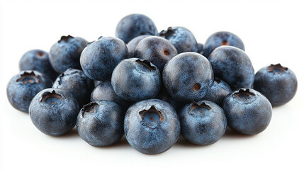 vibrant pile of fresh blueberries showcases their rich, deep blue hue, symbolizing health, abundance, and the joy of nature's bounty. Perfect for illustrating vitality and fresh produce
