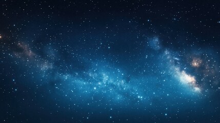 Obraz premium Nighttime Sky with Fireworks in Subtle Colors