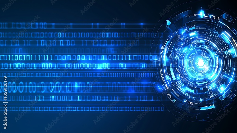 Poster abstract digital technology background abstract gradient background with copy space